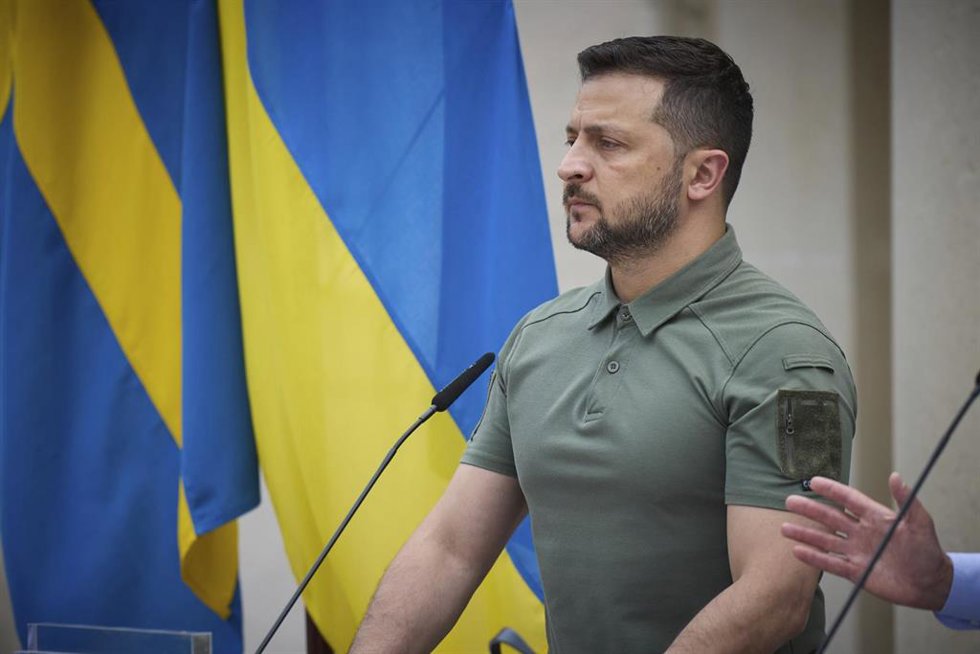 El presidente de Ucrania, Volodimir Zelenski