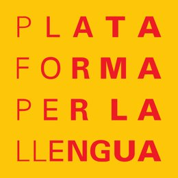 Archivo - Logo de la entidad 'Plataforma per la Llengua'