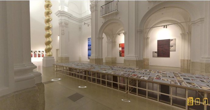Visita virtual a la muestra 'De Luz y de Sangre', del artista Juan Uslé, expuesta en la Sala Verónicas entre febrero y abril.