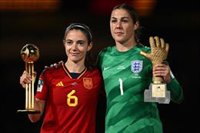 Aitana Bonmatí, 'Pilota d'Or' del Mundial d'Austràlia i Nova Zelanda