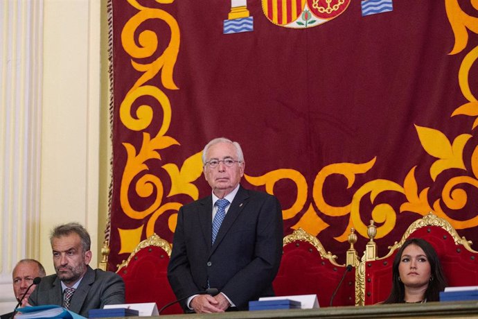 Archivo - El presidente de Melilla, Juan José Imbroda, durante el pleno de constitución de la Asamblea celebrado el pasado 7 de julio.