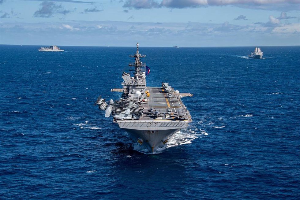 Imagen de ejercicios conjuntos Corea del Sur - Estados Unidos 