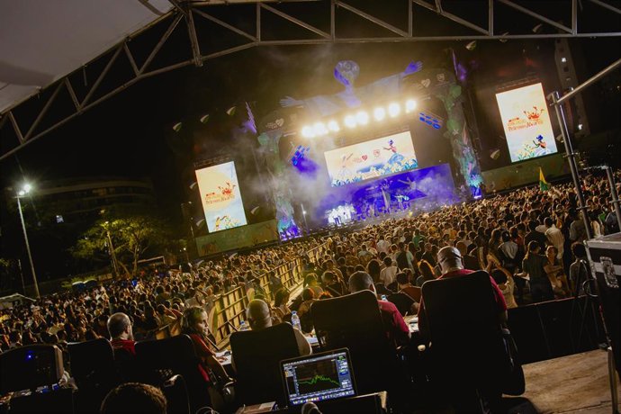 CALI, 20 de agosto de 2023.- Festival Petronio Álvarez 2023. (Colprensa-Secretaría de Cultura de Cali).