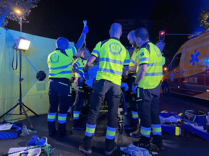 Atropello en Tetuán