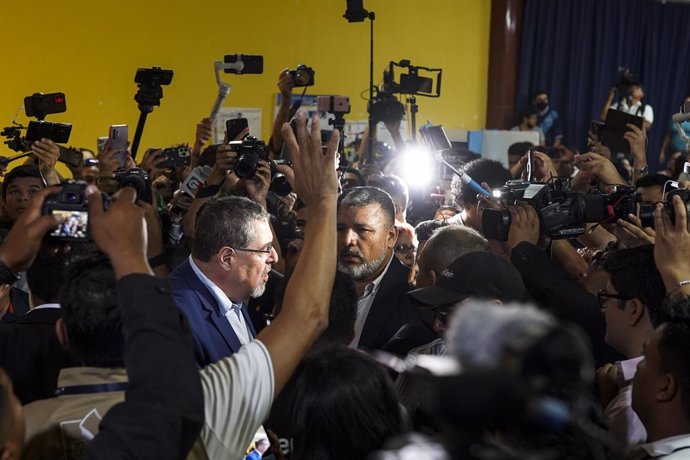 El candidat esquerr guatemalenc Bernardo Arévalo, del Moviment Llavor