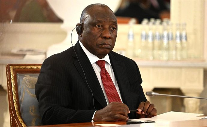 Archivo - El presidente sudafricano, Cyril Ramaphosa.