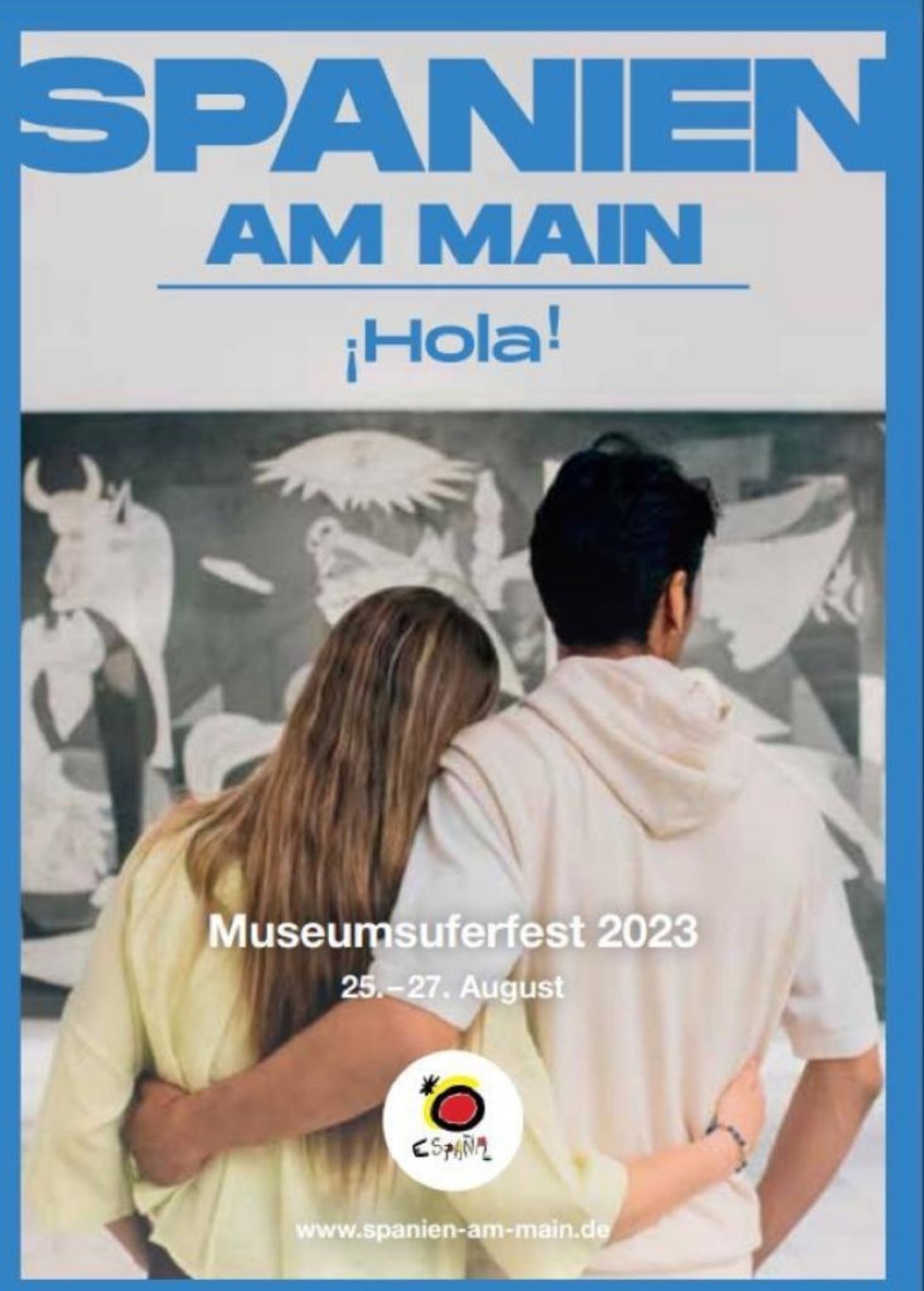 Cartel promocional del evento de Frankfurt (Alemania)