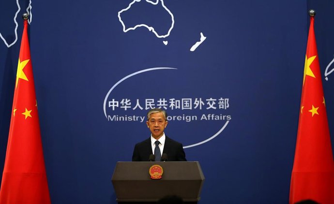 Archivo - El portavoz del Ministerio de Exteriores chino, Wang Wenbin
