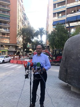 El concejal de Movilidad de Murcia, José Francisco Muñoz