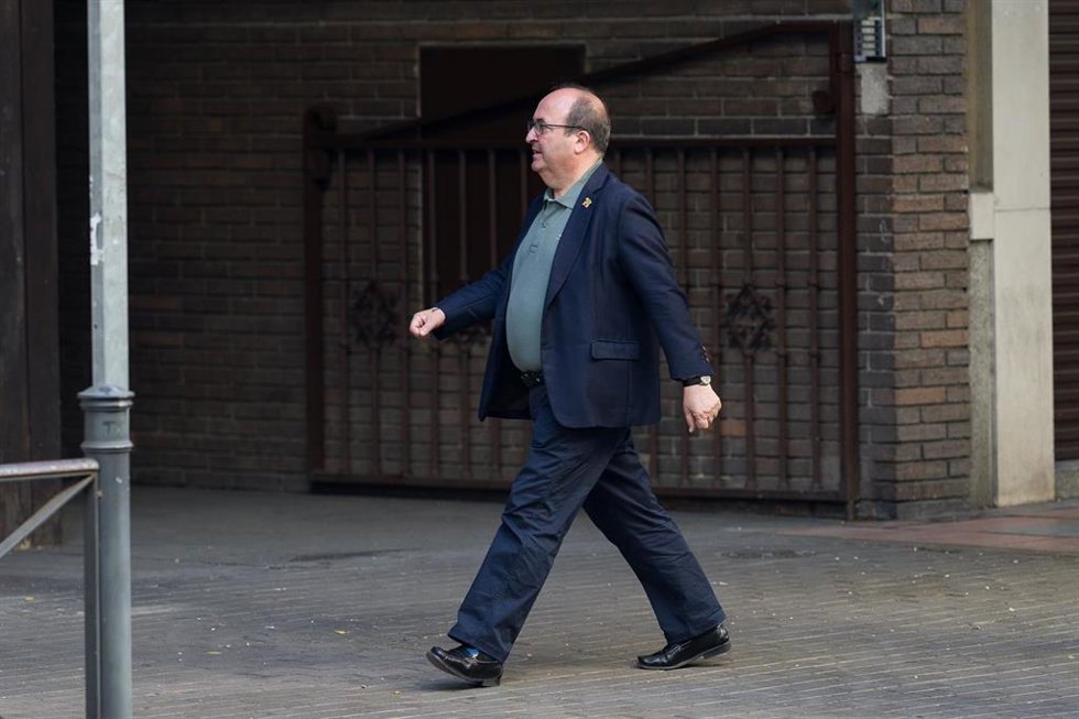El ministro de Cultura y Deportes en funciones, Miquel Iceta
