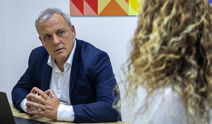 Archivo - El portavoz de MÉS per Mallorca en el Consell, Jaume Alzamora.