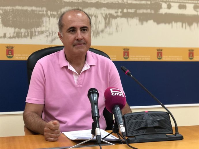 El portavoz municipal del Ayuntamiento de Talavera de la Reina, Jesús García Barroso