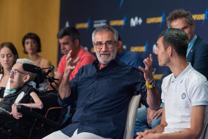 El director de cine Javier Fesser ofrece una rueda de prensa por el estreno de la secuela de 'Campeonex'