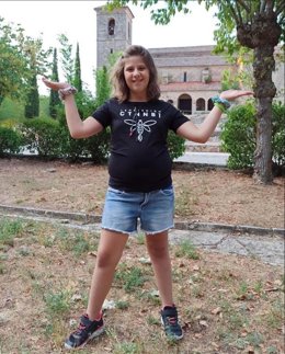 Noelia, vecina de Tamajón