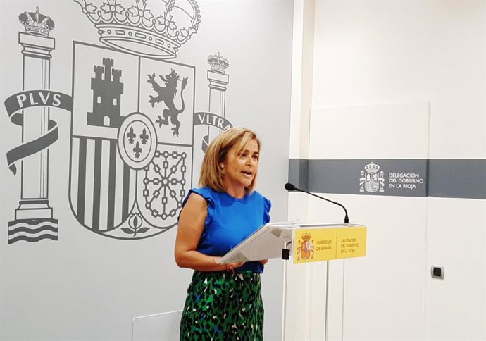 La delegada del Gobierno en La Rioja, Beatriz Arraiz