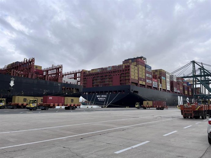 Una de las terminales del Puerto de Valencia