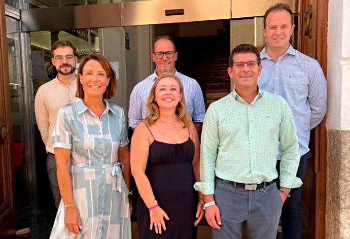 Reunión entre los alcaldes de Ontinyent y Oliva