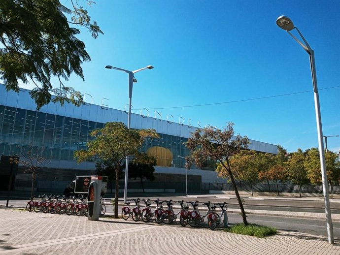 Archivo - Vista exterior del Palacio de Congresos y Exposiciones.