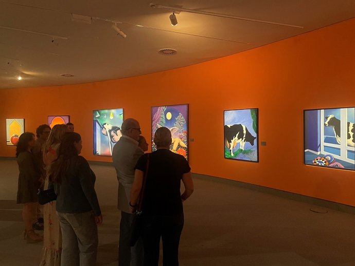 Juan Antonio Pérez Simón, en el Niemeyer