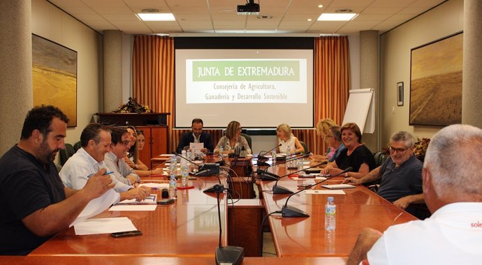 Reunión del Consejo Asesor Agrario de Extremadura (CAEX)