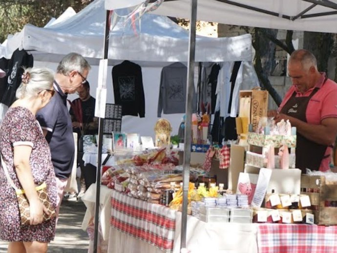 Un aspecto de la Feria de Comercio de San Rafael (FES)