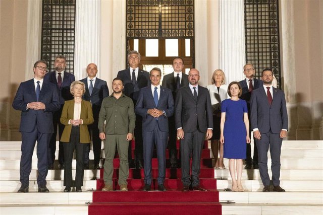 Reunión de líderes políticos de los Balcanes y de la UE en Atenas, Grecia