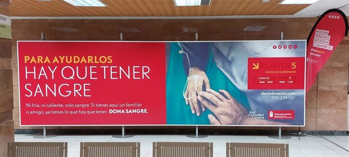 El ICHH hace un llamamiento urgente para donar sangre en Canarias