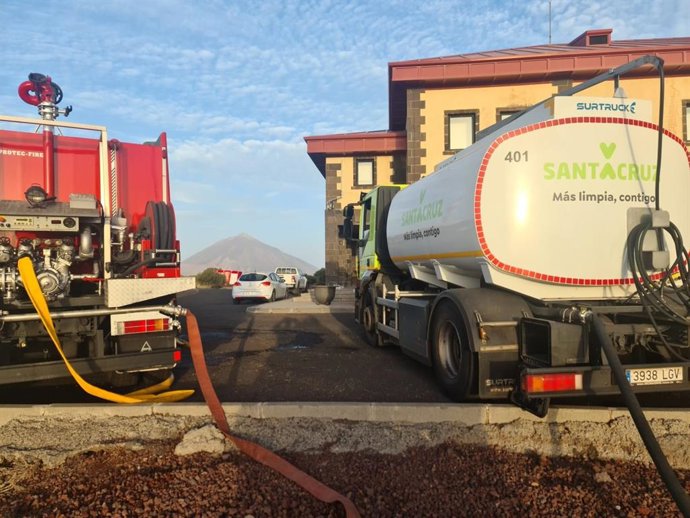 Cubas de agua de Izaña, en Tenerife