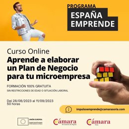 La Cámara de Comercio de Soria se suma al programa España Emprende.