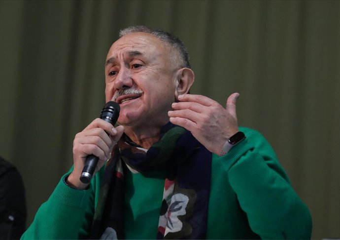 Archivo - El secretario general de UGT, Pepe Álvarez.