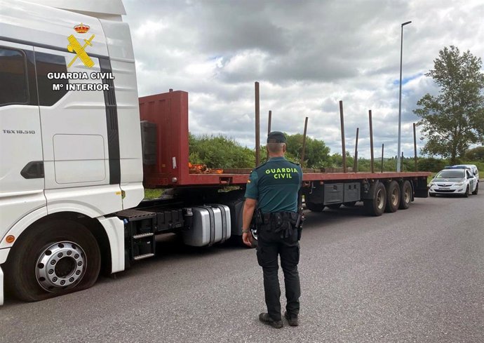 Cabina de camión sustraida en Bizkaia y recuperada en Cantabria
