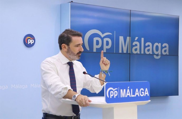 El secretario general del PP de Málaga, José Ramón Carmona, en una imagen de archivo 