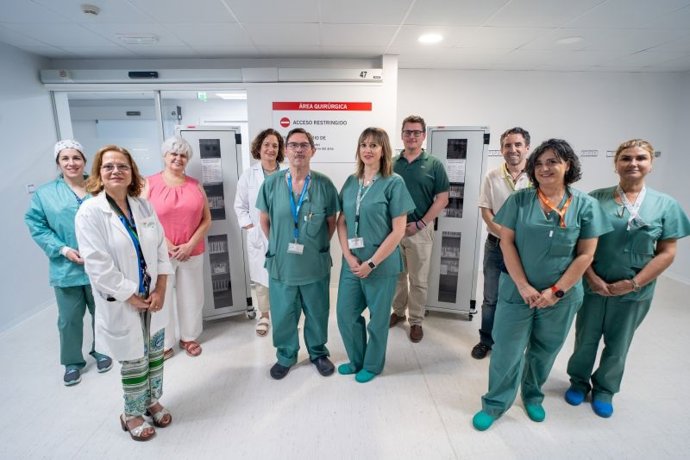 Profesionales del servicio de Cirugía Ortopédica y Traumatología del Hospital Virgen de las Nieves