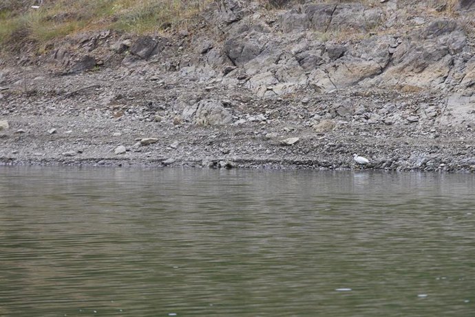 Archivo - Detalle del embalse de la Minillas, en el Ronquillo, foto de archivo