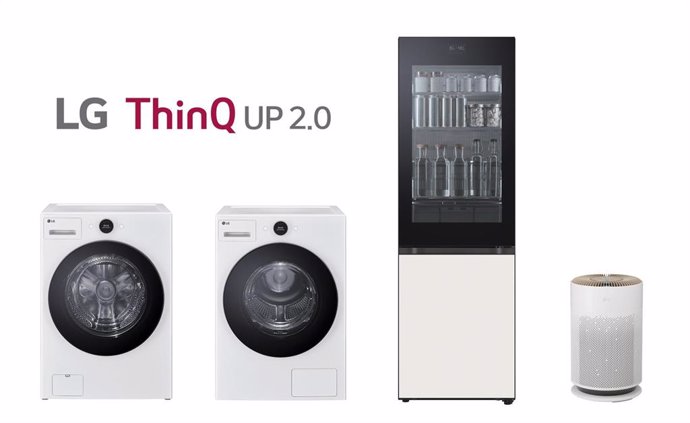 Electrodomésticos compatibles con la plataforma de actualización LG ThinQ UP 2.0