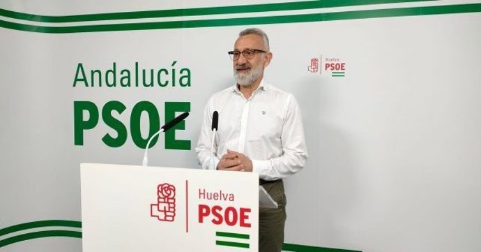 El secretario de Agricultura y Ganadería del PSOE de Huelva, Juan Antonio García.
