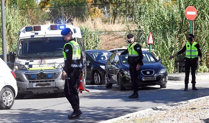 Agentes de Policía Local de Granada (archivo).