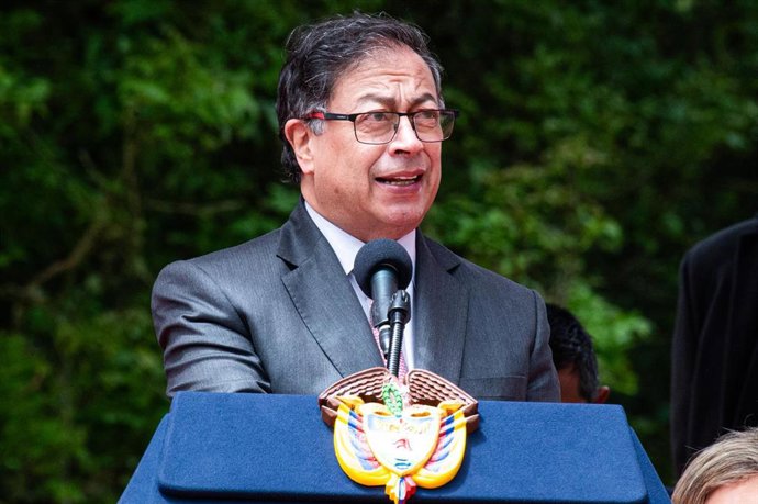 El presidente de Colombia, Gustavo Petro