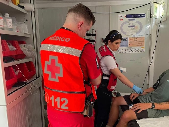 Intervención de la Cruz Roja