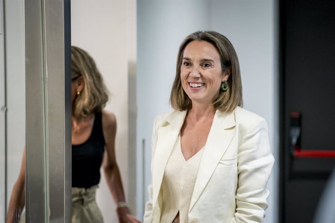 La secretaria general del Partido Popular, Cuca Gamarra, a 9 de agosto de 2023, en Madrid (España). 