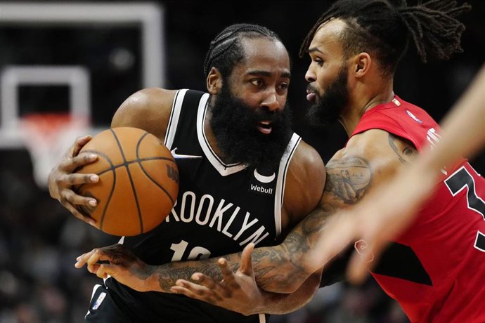 Archivo - James Harden con los Brooklyn Nets.