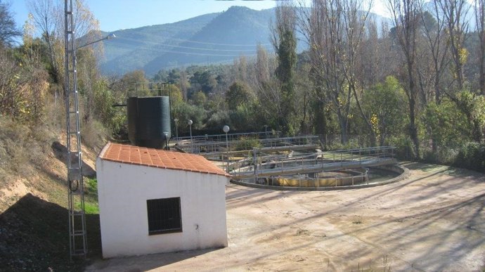 Una de las depuradoras de agua en las que se interviene.