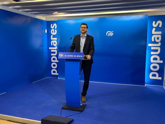 Archivo - El portavoz del PP en el Parlament, Sebasti Sagreras. 