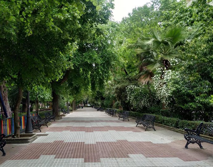 Archivo - Parque de Cánovas de Cáceres