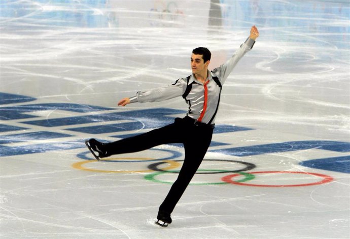 Archivo - Javier Fernández, patinador sobre hielo 