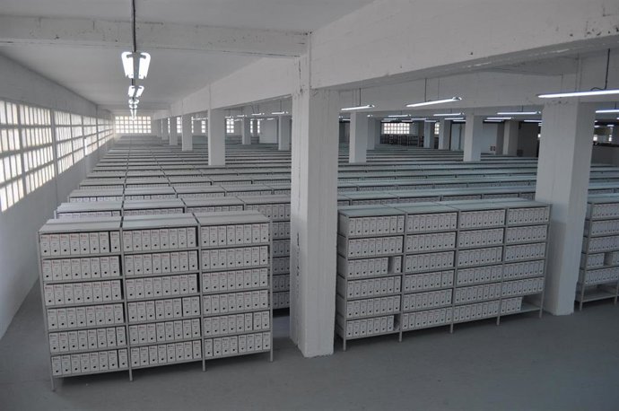 Carpetas del Archivo Contemporáneo de Navarra.