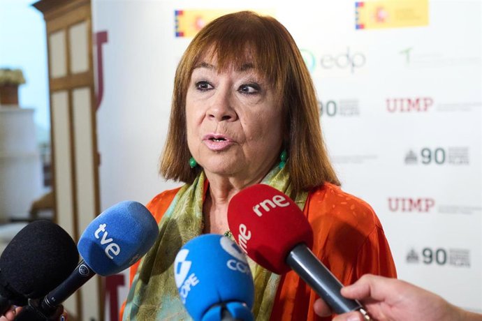 Archivo - Cristina Narbona, presidenta del PSOE