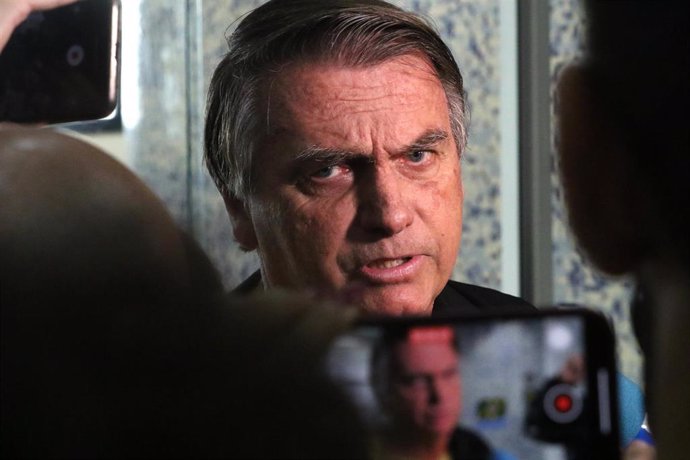 Archivo - Jair Bolsonaro, expresidente de Brasil