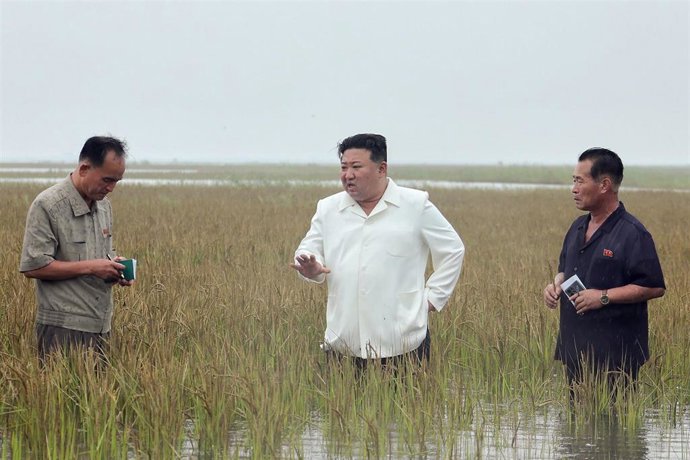 Kim Jong un, dirigente de Corea del Norte