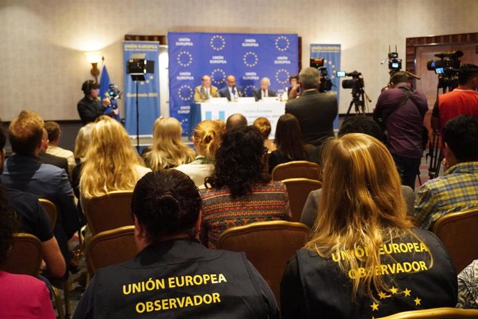 La misión de observación electoral de la Unión Europea en Guatemala